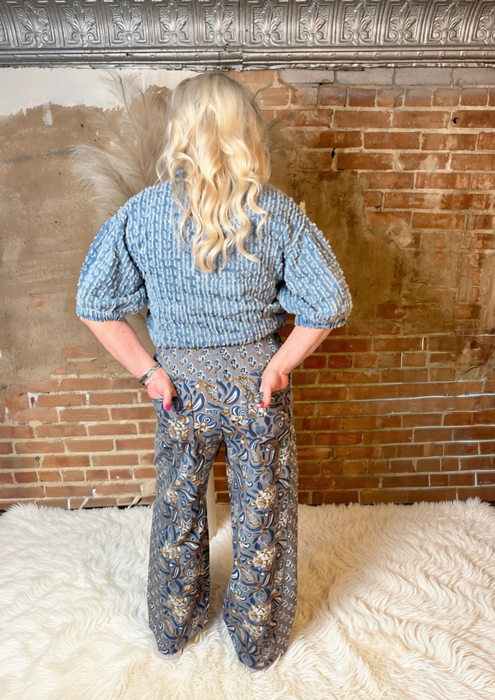 Sister Mary Manuel Grey Block Pants-09-Bottoms-Ivy Jane-Market Street Nest, Fashionable Clothing, Shoes and Home Décor Located in Mabank, TX