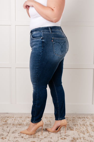 Skylar Mid Rise Thermal Vintage Skinny Jean-Womens-Ave Shops-Market Street Nest, Fashionable Clothing, Shoes and Home Décor Located in Mabank, TX