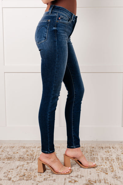 Skylar Mid Rise Thermal Vintage Skinny Jean-Womens-Ave Shops-Market Street Nest, Fashionable Clothing, Shoes and Home Décor Located in Mabank, TX