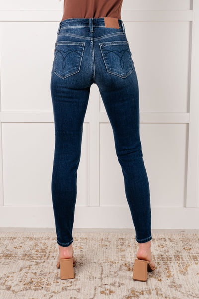 Skylar Mid Rise Thermal Vintage Skinny Jean-Womens-Ave Shops-Market Street Nest, Fashionable Clothing, Shoes and Home Décor Located in Mabank, TX