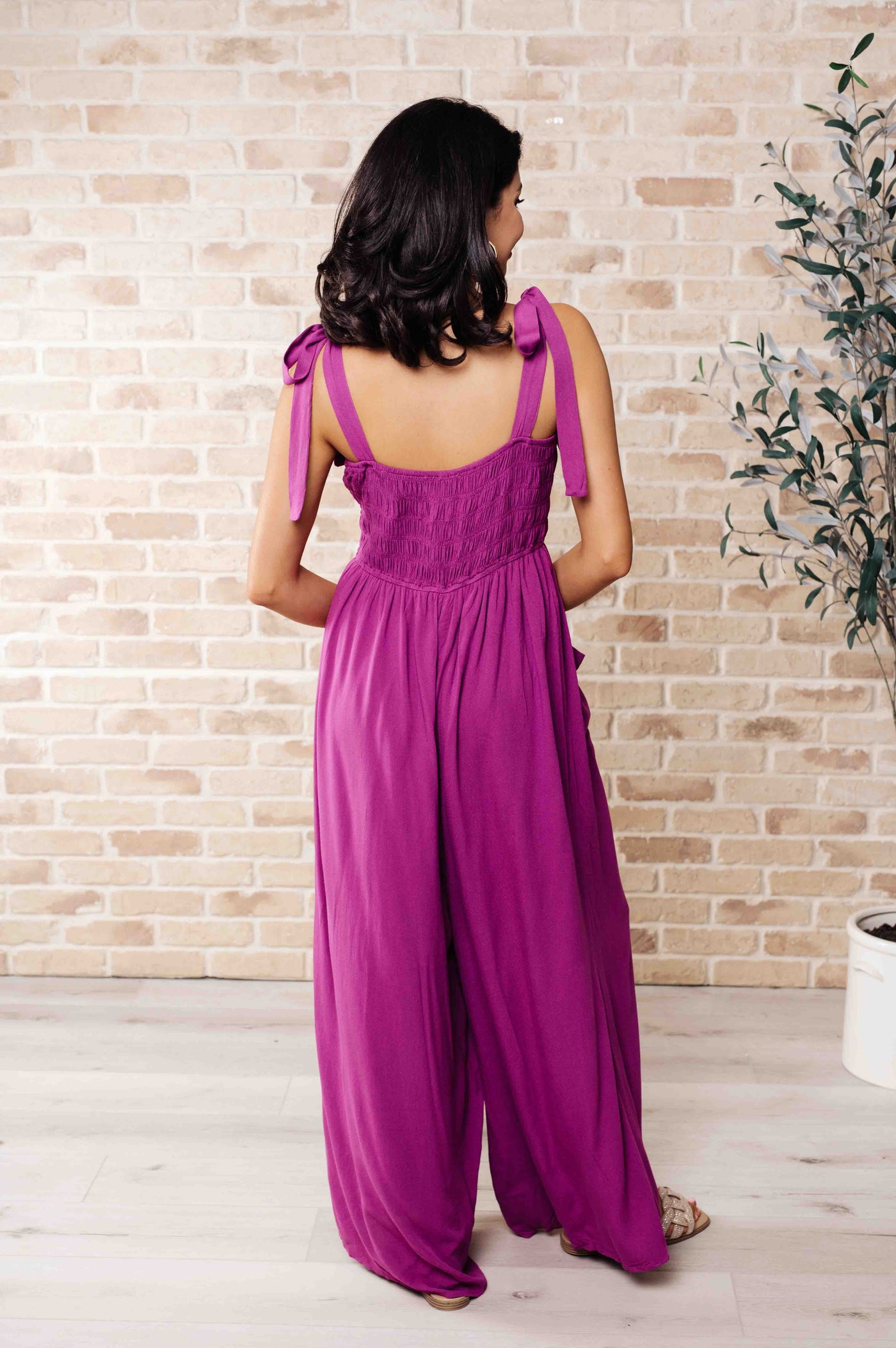 Social Graces Wide Leg Jumpsuit-Jumpsuits & Rompers-Ave Shops-Market Street Nest, Fashionable Clothing, Shoes and Home Décor Located in Mabank, TX