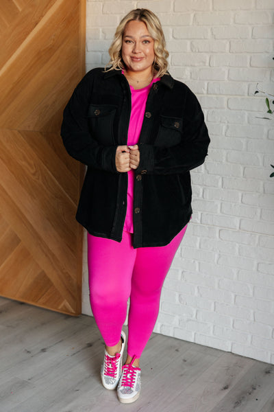 Soft Serve Brushed Microfiber Set in Neon Hot Pink-Athleisure-Ave Shops-Market Street Nest, Fashionable Clothing, Shoes and Home Décor Located in Mabank, TX