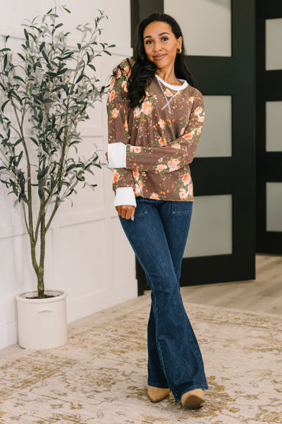 Somebody to Lean On Cable Ribbed Top-Womens-Ave Shops-Market Street Nest, Fashionable Clothing, Shoes and Home Décor Located in Mabank, TX