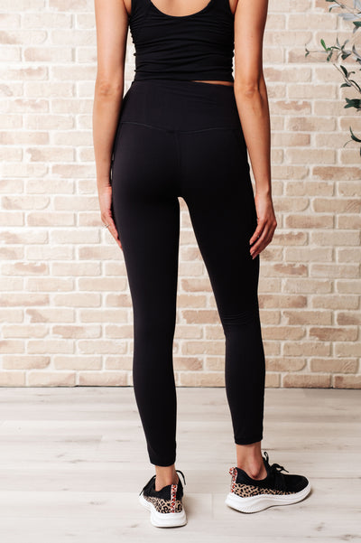 Somewhere to Start Leggings in Black-Athleisure-Ave Shops-Market Street Nest, Fashionable Clothing, Shoes and Home Décor Located in Mabank, TX