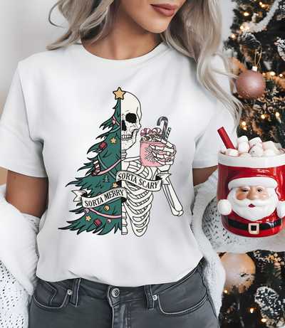 Sorta Merry Graphic Tee and Sweatshirt-Womens-Ave Shops-Market Street Nest, Fashionable Clothing, Shoes and Home Décor Located in Mabank, TX