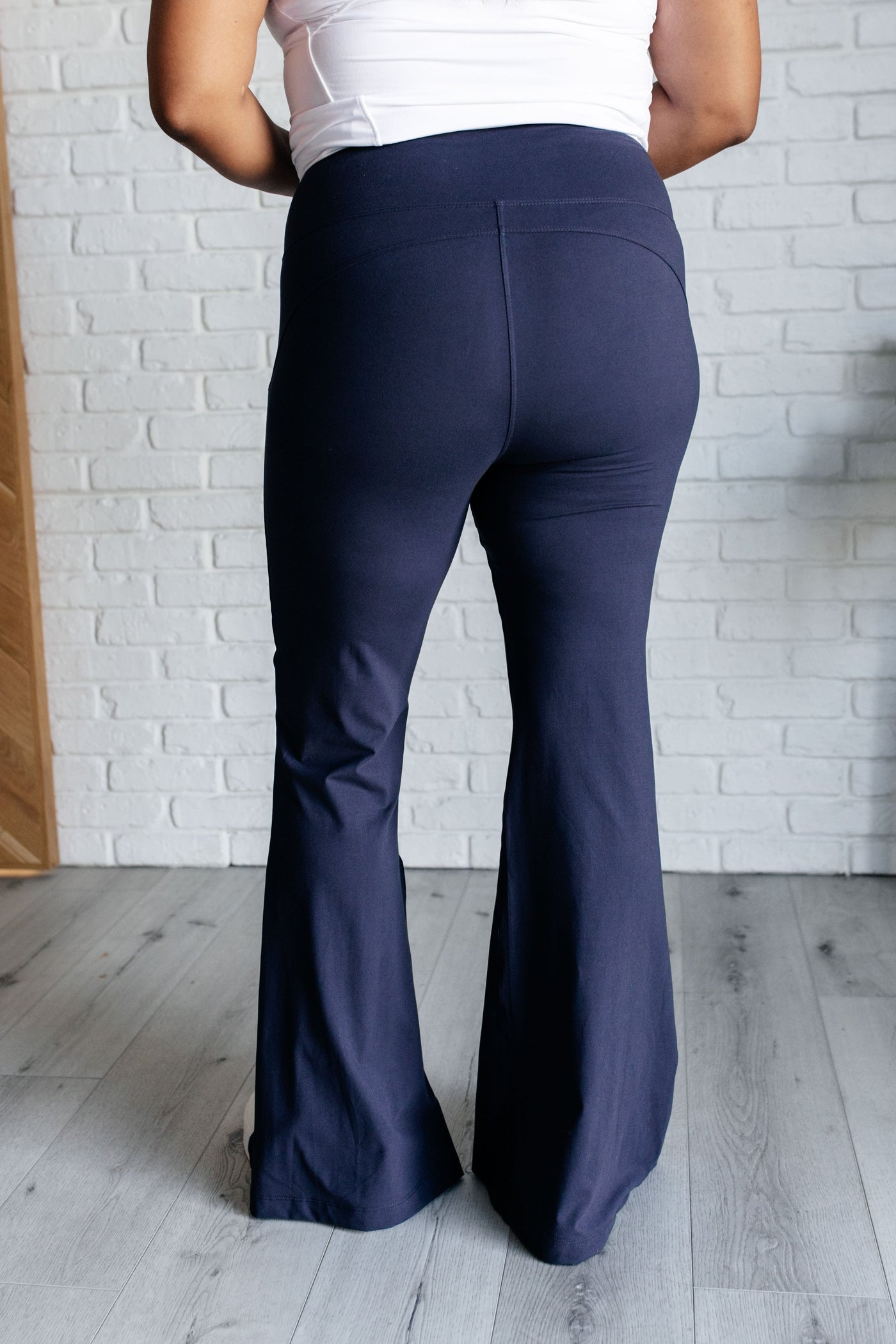 Stamina Stride Flare Leggings in Navy-Athleisure-Ave Shops-Market Street Nest, Fashionable Clothing, Shoes and Home Décor Located in Mabank, TX