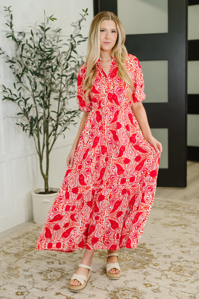 Strolling By Floral Maxi Dress-Womens-Ave Shops-Market Street Nest, Fashionable Clothing, Shoes and Home Décor Located in Mabank, TX