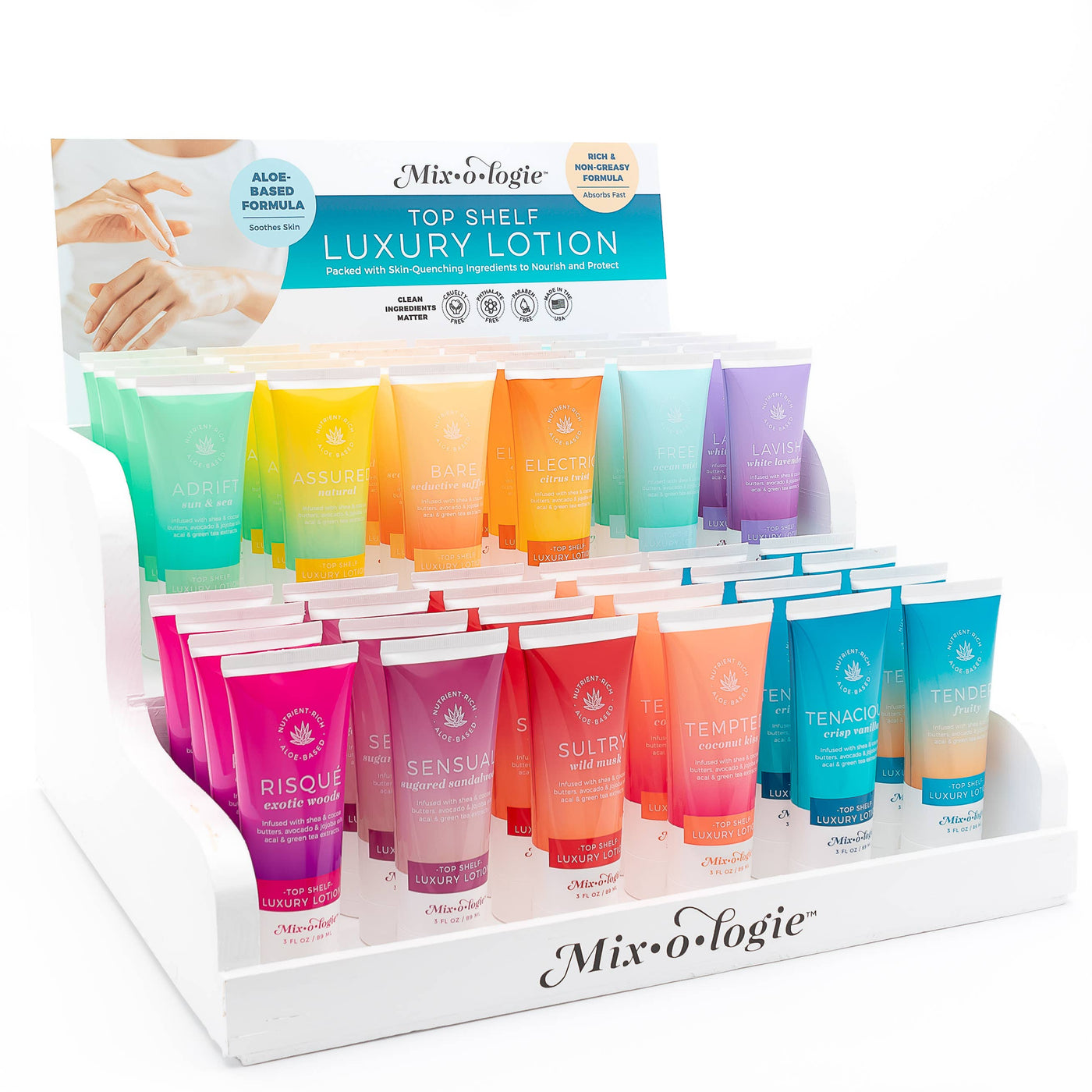 Sultry (wild musk) Top Shelf Luxury Lotion (3 Fl. Oz)-Mixologie-Market Street Nest, Fashionable Clothing, Shoes and Home Décor Located in Mabank, TX