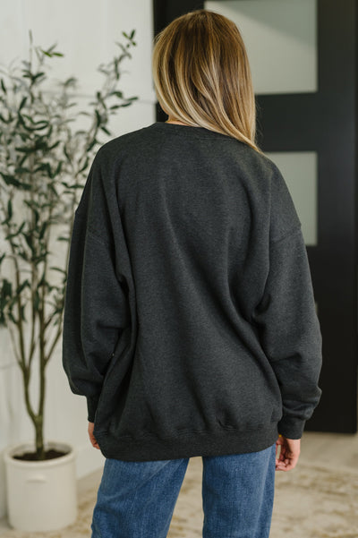 Sunday Snug Relaxed Pullover in Charcoal-Womens-Ave Shops-Market Street Nest, Fashionable Clothing, Shoes and Home Décor Located in Mabank, TX