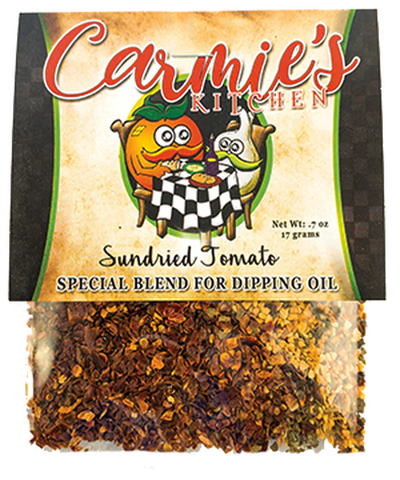 Sundried Tomato Dipping Oil Seasoning-Carmie's Kitchen-Market Street Nest, Fashionable Clothing, Shoes and Home Décor Located in Mabank, TX