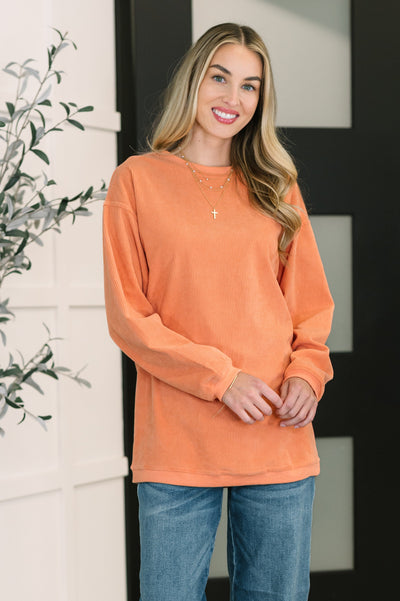 Taking A Drive Oversized Corded Sweatshirt-Womens-Ave Shops-Market Street Nest, Fashionable Clothing, Shoes and Home Décor Located in Mabank, TX