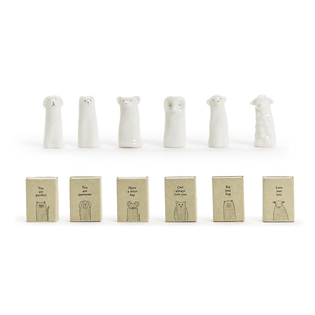 Tall Matchbox Animal-03-Home &amp; Gift-Two&