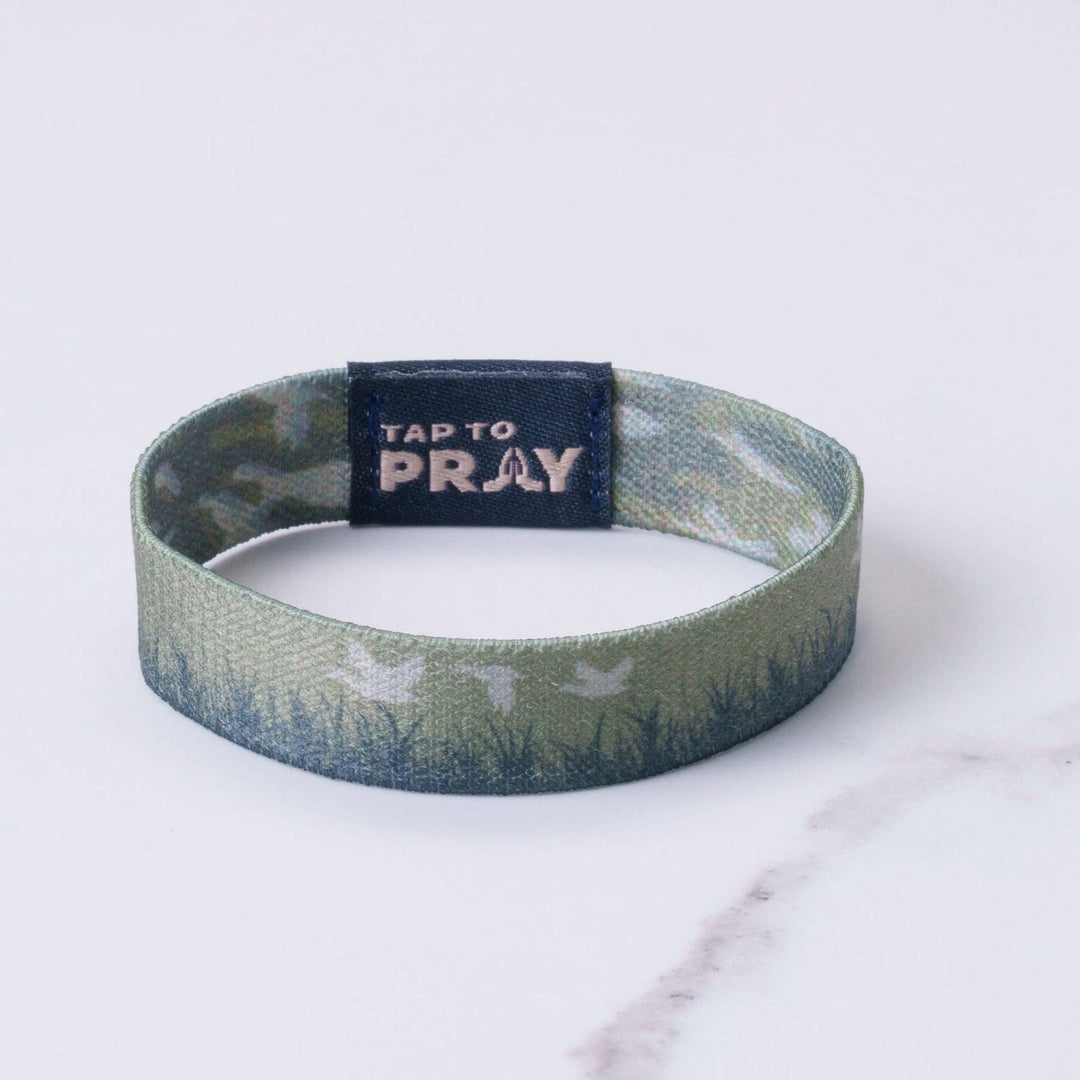 Tap To Pray® Wristband – Waterfowl-Versible-Market Street Nest, Fashionable Clothing, Shoes and Home Décor Located in Mabank, TX
