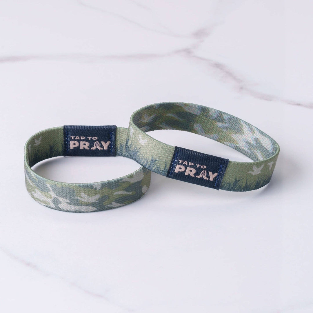 Tap To Pray® Wristband – Waterfowl-Versible-Market Street Nest, Fashionable Clothing, Shoes and Home Décor Located in Mabank, TX