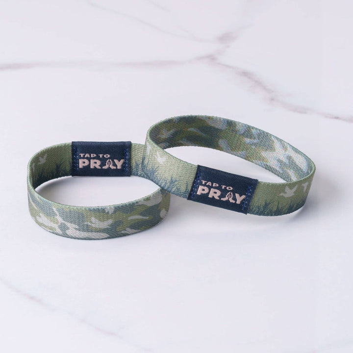 Tap To Pray® Wristband – Waterfowl-Versible-Market Street Nest, Fashionable Clothing, Shoes and Home Décor Located in Mabank, TX