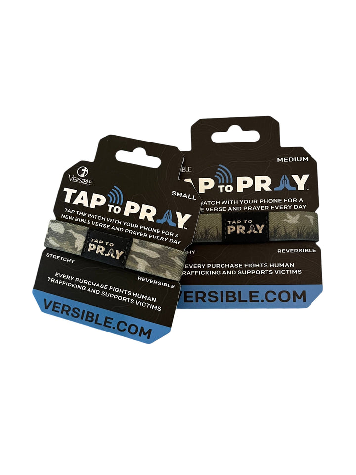 Tap To Pray® Wristband – Waterfowl-Versible-Market Street Nest, Fashionable Clothing, Shoes and Home Décor Located in Mabank, TX
