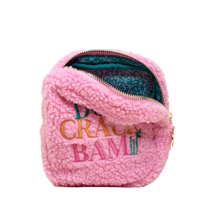 Teddy Pouch-Square Dot Crack Bam-07-Handbags-The Darling Effect-Market Street Nest, Fashionable Clothing, Shoes and Home Décor Located in Mabank, TX