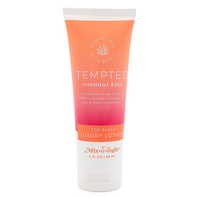 Tempted (coconut kiss) Top Shelf Luxury Lotion (3 Fl. Oz)-Mixologie-Market Street Nest, Fashionable Clothing, Shoes and Home Décor Located in Mabank, TX