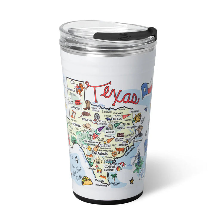 Texas Party Cup-04-Kitchen &amp; Food-Swig Life-Market Street Nest, Fashionable Clothing, Shoes and Home Décor Located in Mabank, TX