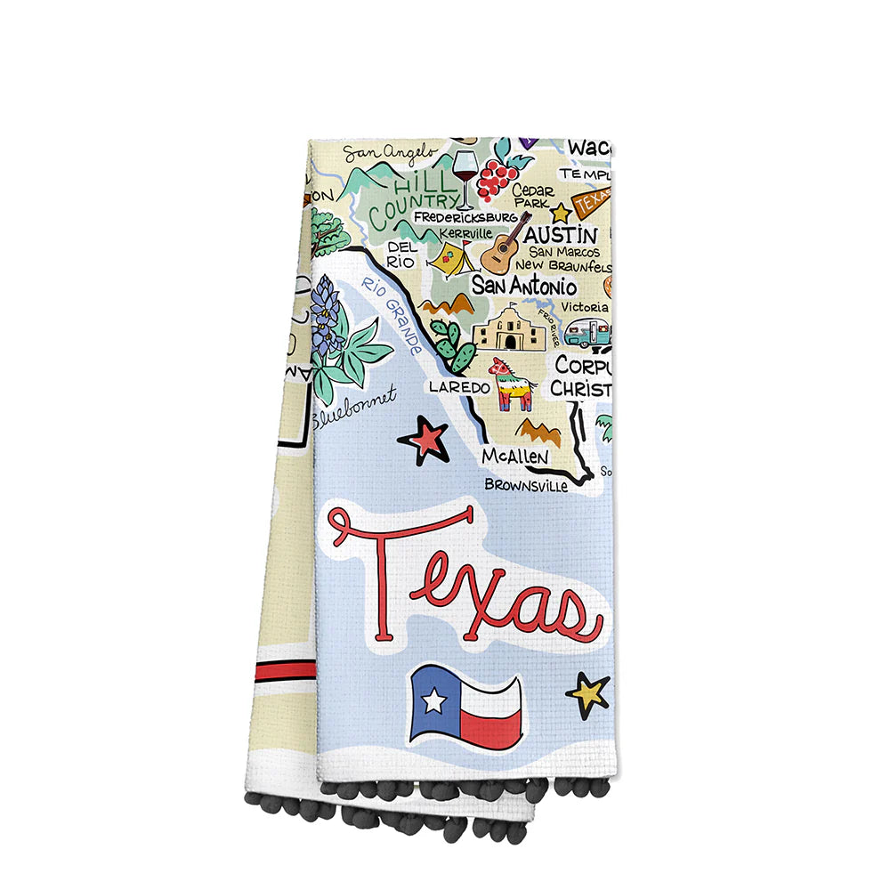 Texas Tea Towel-04-Kitchen & Food-Swig Life-Market Street Nest, Fashionable Clothing, Shoes and Home Décor Located in Mabank, TX