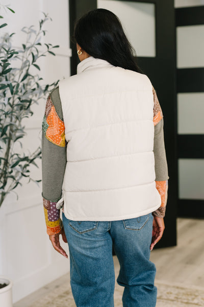 That's What I'm Talkin' About Puffer Vest in Sand Beige-Womens-Ave Shops-Market Street Nest, Fashionable Clothing, Shoes and Home Décor Located in Mabank, TX