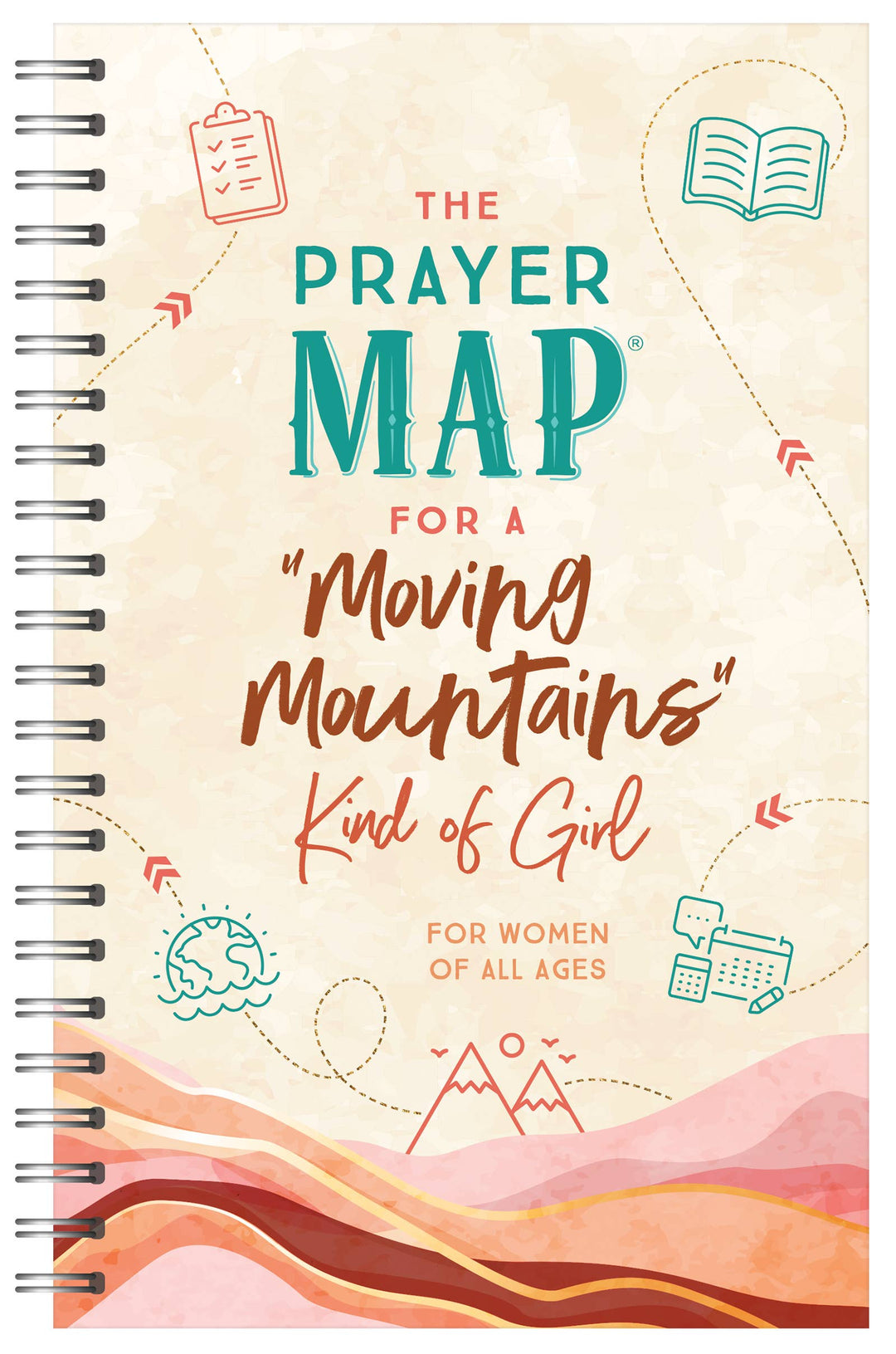 The Prayer Map for a "Moving Mountains" Kind of Girl-Barbour Publishing, Inc.-Market Street Nest, Fashionable Clothing, Shoes and Home Décor Located in Mabank, TX