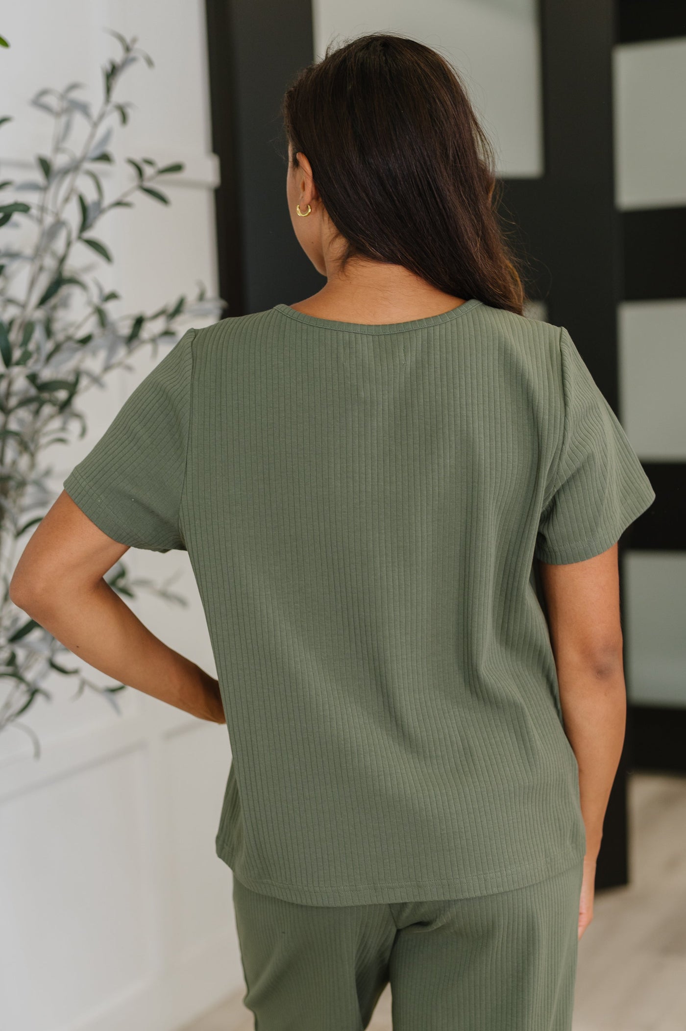 Thyme Boxy Tee in Dusty Pine-Womens-Ave Shops-Market Street Nest, Fashionable Clothing, Shoes and Home Décor Located in Mabank, TX