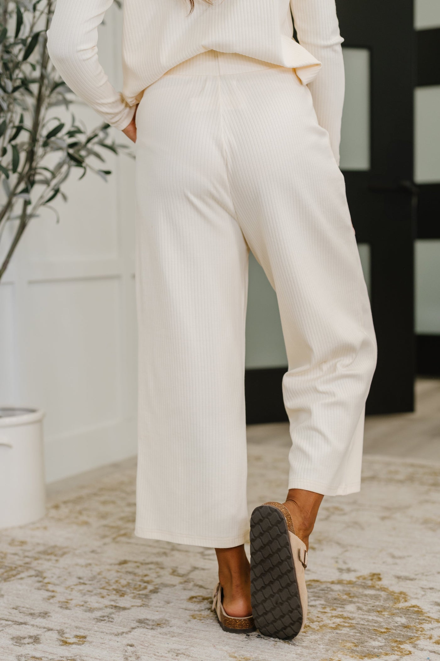 Thyme Culottes in Cream-Womens-Ave Shops-Market Street Nest, Fashionable Clothing, Shoes and Home Décor Located in Mabank, TX