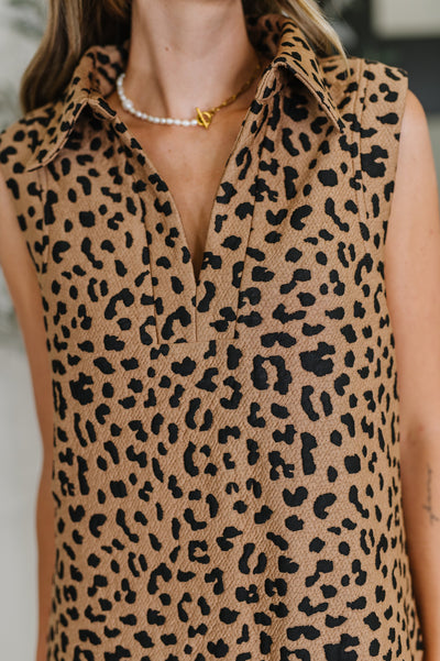 Totally Speechless Leopard Print Dress-Womens-Ave Shops-Market Street Nest, Fashionable Clothing, Shoes and Home Décor Located in Mabank, TX