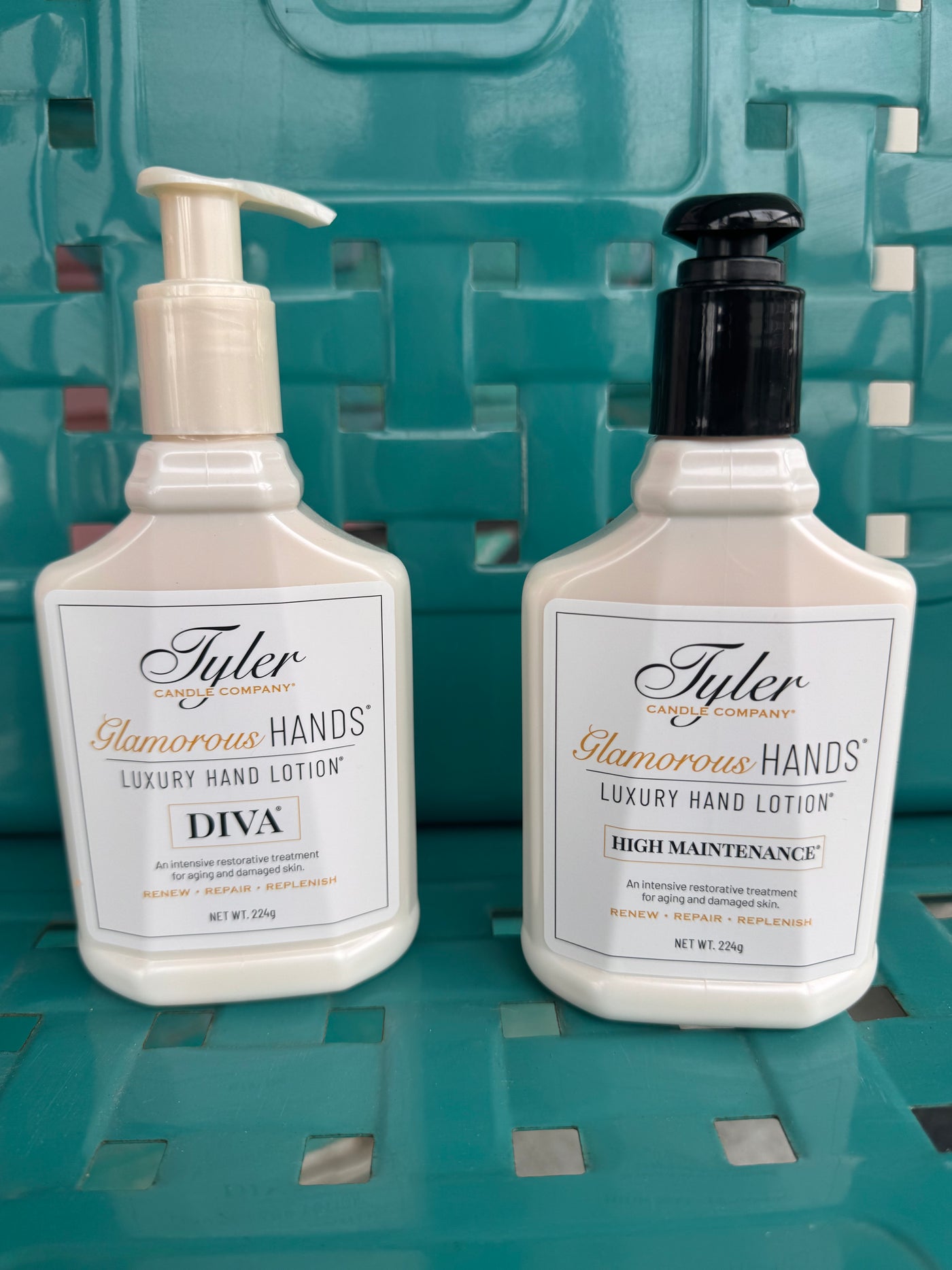 Tyler Candle Glamorous Hands Lotion 8oz/224g-Bath & Beauty-Tyler Candle Co-Market Street Nest, Fashionable Clothing, Shoes and Home Décor Located in Mabank, TX