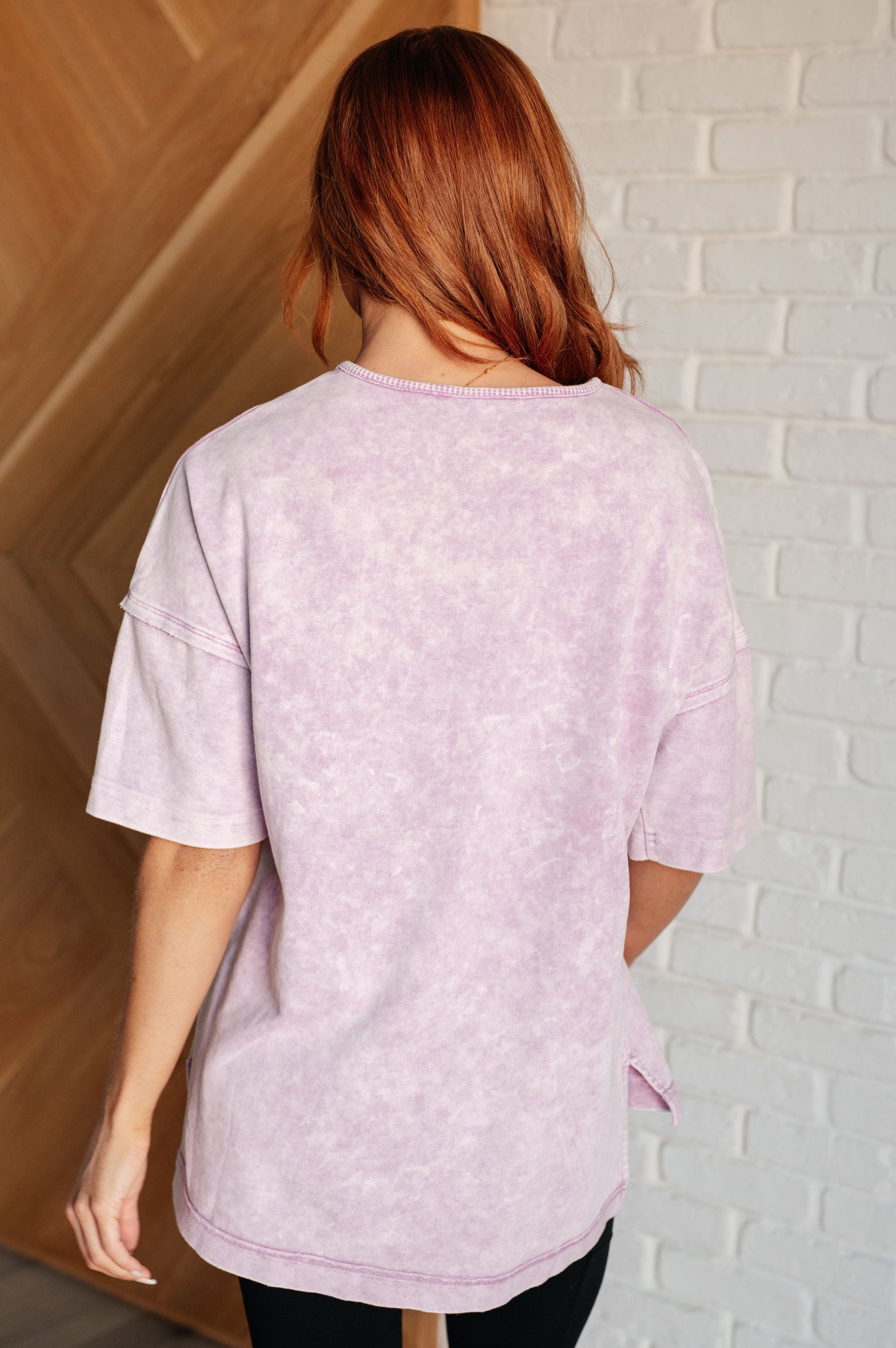 Unbothered Mineral Wash Top in Orchid Petal-Tops-Ave Shops-Market Street Nest, Fashionable Clothing, Shoes and Home Décor Located in Mabank, TX