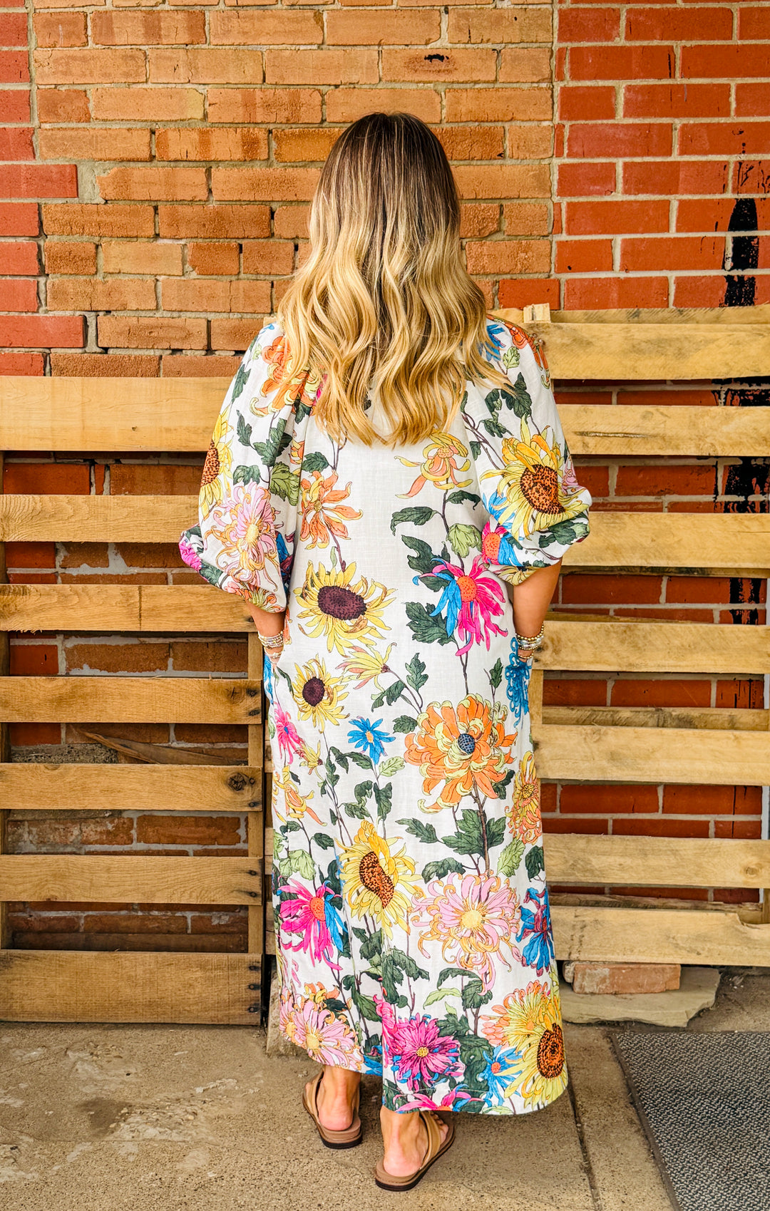 Uncle Frank Garden Party Dress - Ivory-10-Dresses, Rompers &amp; Sets-Ivy Jane-Market Street Nest, Fashionable Clothing, Shoes and Home Décor Located in Mabank, TX