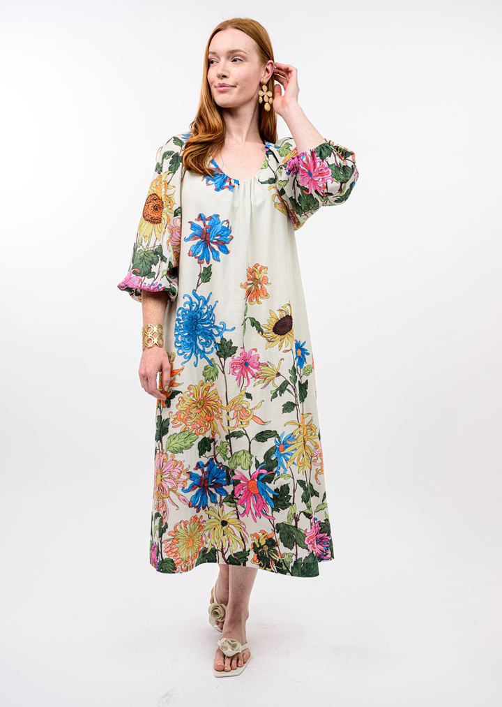 Uncle Frank Garden Party Dress - Ivory-10-Dresses, Rompers &amp; Sets-Ivy Jane-Market Street Nest, Fashionable Clothing, Shoes and Home Décor Located in Mabank, TX