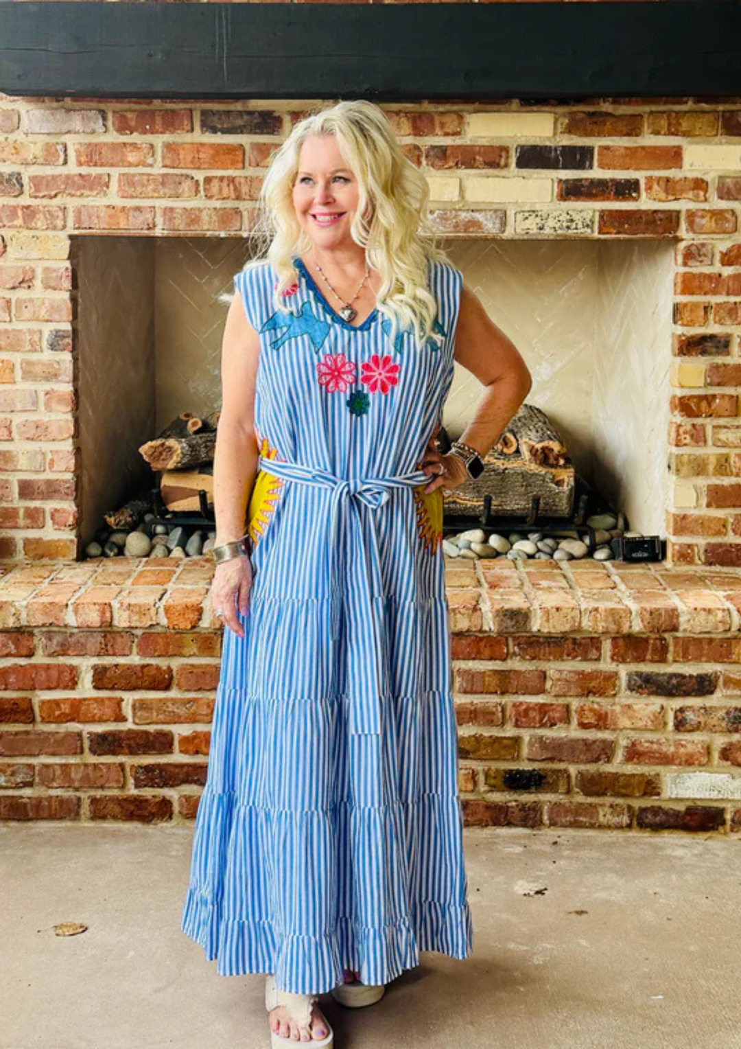 Women's V-Neck Maxi Dress | Market Street Nest