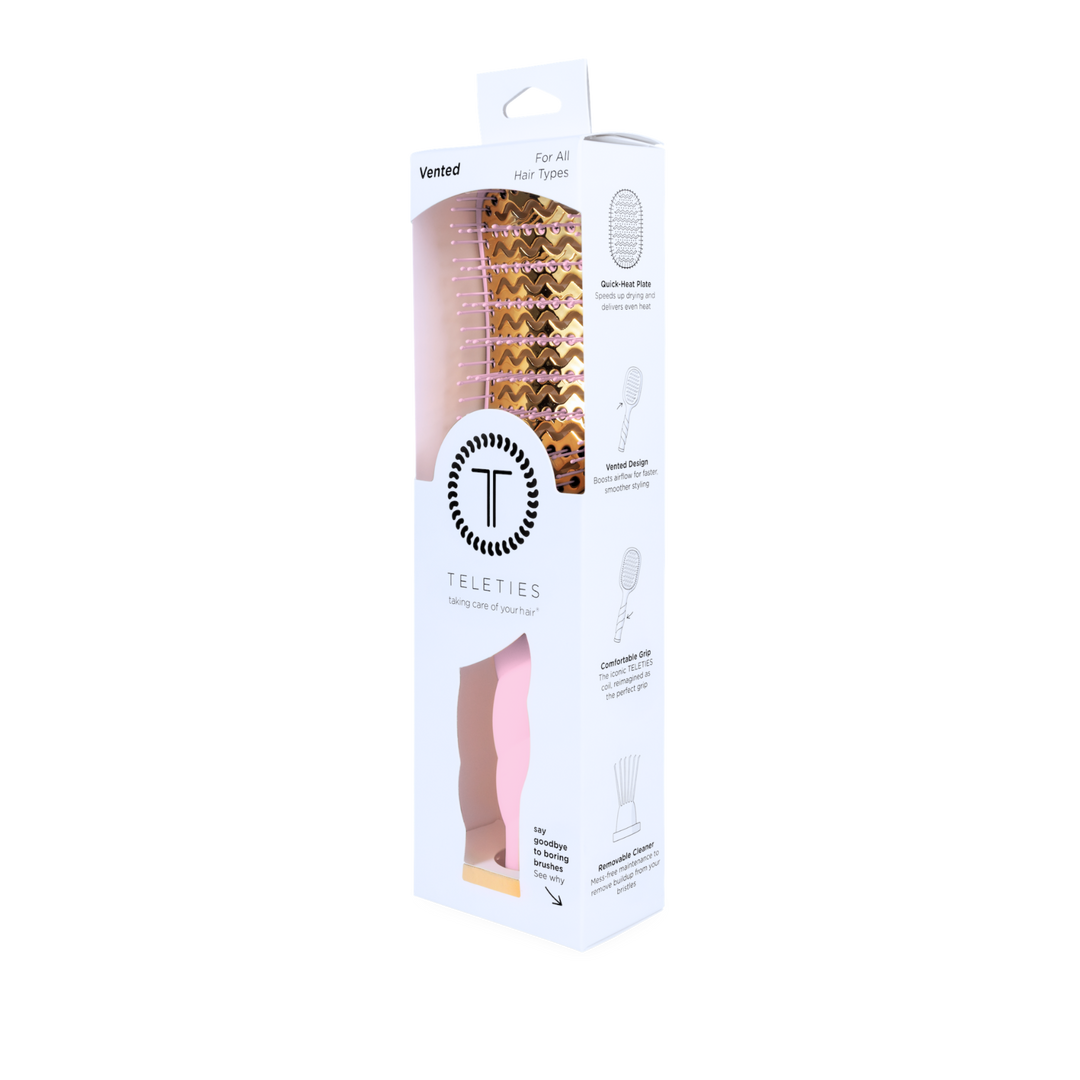 Vented Brush | Full Size | Bubblegum Pink-TELETIES-Market Street Nest, Fashionable Clothing, Shoes and Home Décor Located in Mabank, TX