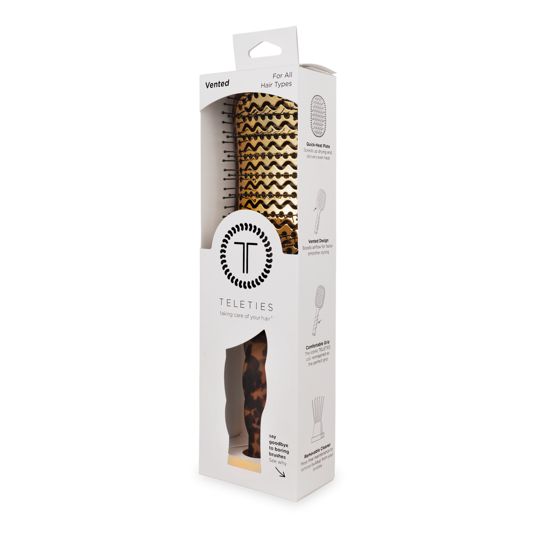 Vented Brush | Full Size | Tortoise-TELETIES-Market Street Nest, Fashionable Clothing, Shoes and Home Décor Located in Mabank, TX