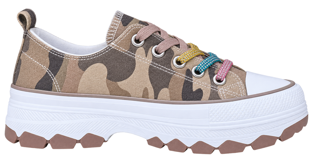 Very G Piper Prints Camo Sneakers-12-Shoes-VERY G-Market Street Nest, Fashionable Clothing, Shoes and Home Décor Located in Mabank, TX