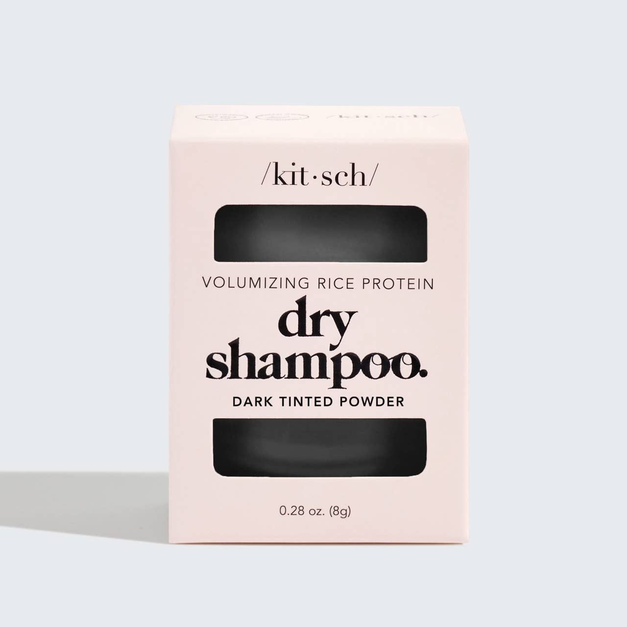 Volumizing Rice Protein Dry Shampoo - Dark Tinted Powder-KITSCH-Market Street Nest, Fashionable Clothing, Shoes and Home Décor Located in Mabank, TX