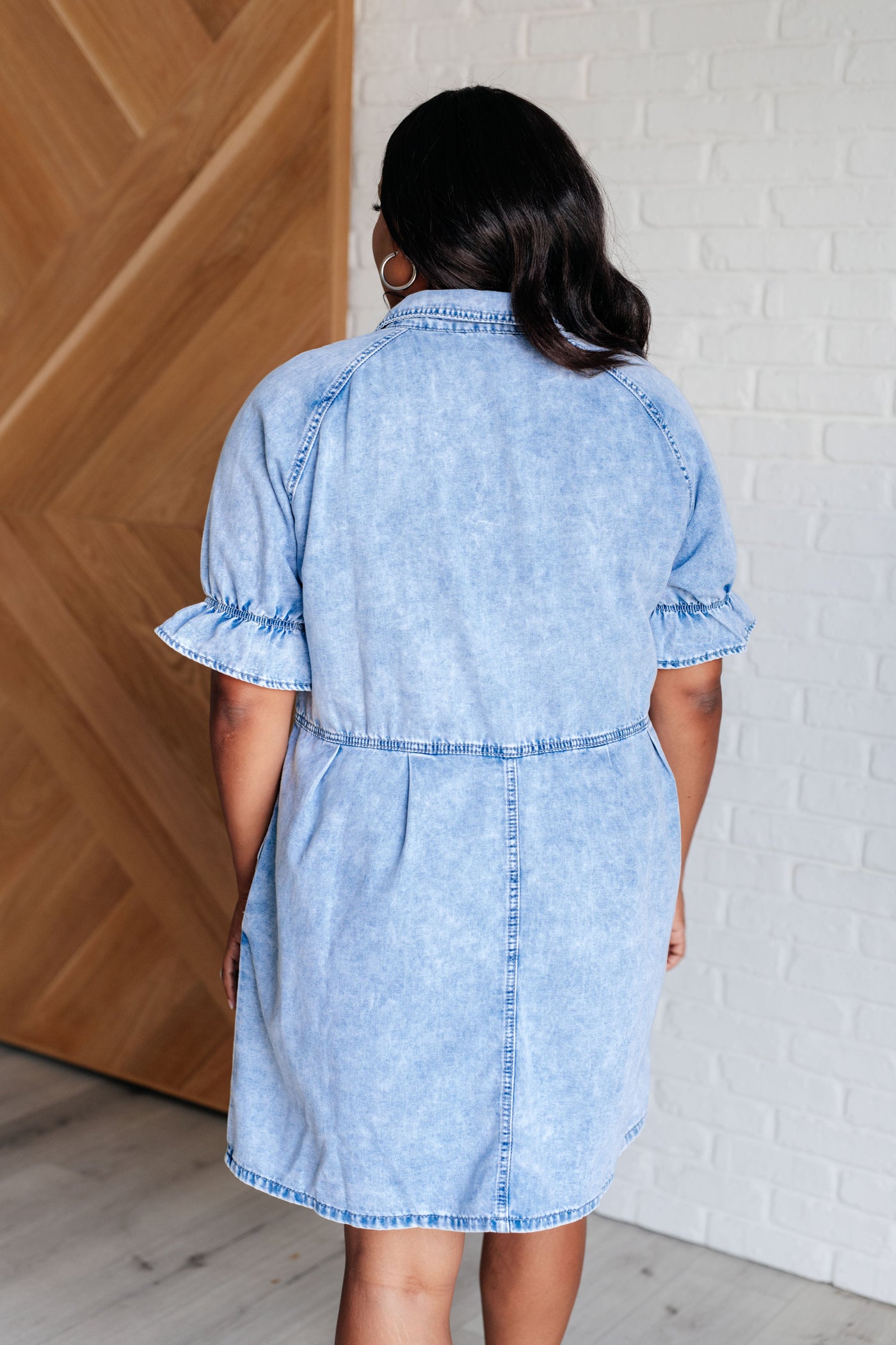 Westward Movement Denim Shirtdress-Dresses-Ave Shops-Market Street Nest, Fashionable Clothing, Shoes and Home Décor Located in Mabank, TX