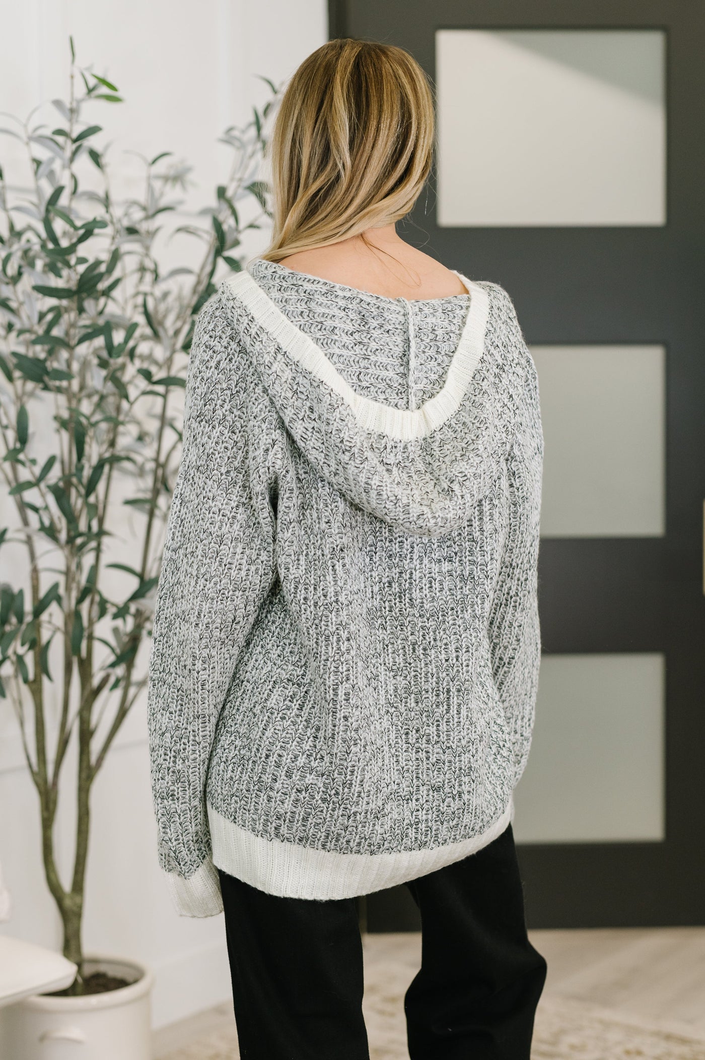 Who Can Live Without it Textured Split Neck Pullover-Womens-Ave Shops-Market Street Nest, Fashionable Clothing, Shoes and Home Décor Located in Mabank, TX