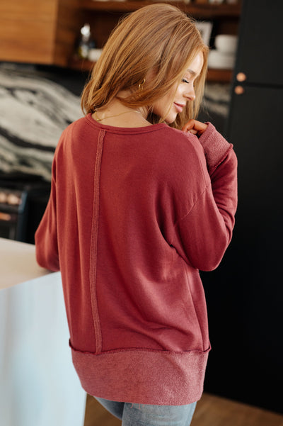 Why Don't You Pullover-Womens-Ave Shops-Market Street Nest, Fashionable Clothing, Shoes and Home Décor Located in Mabank, TX