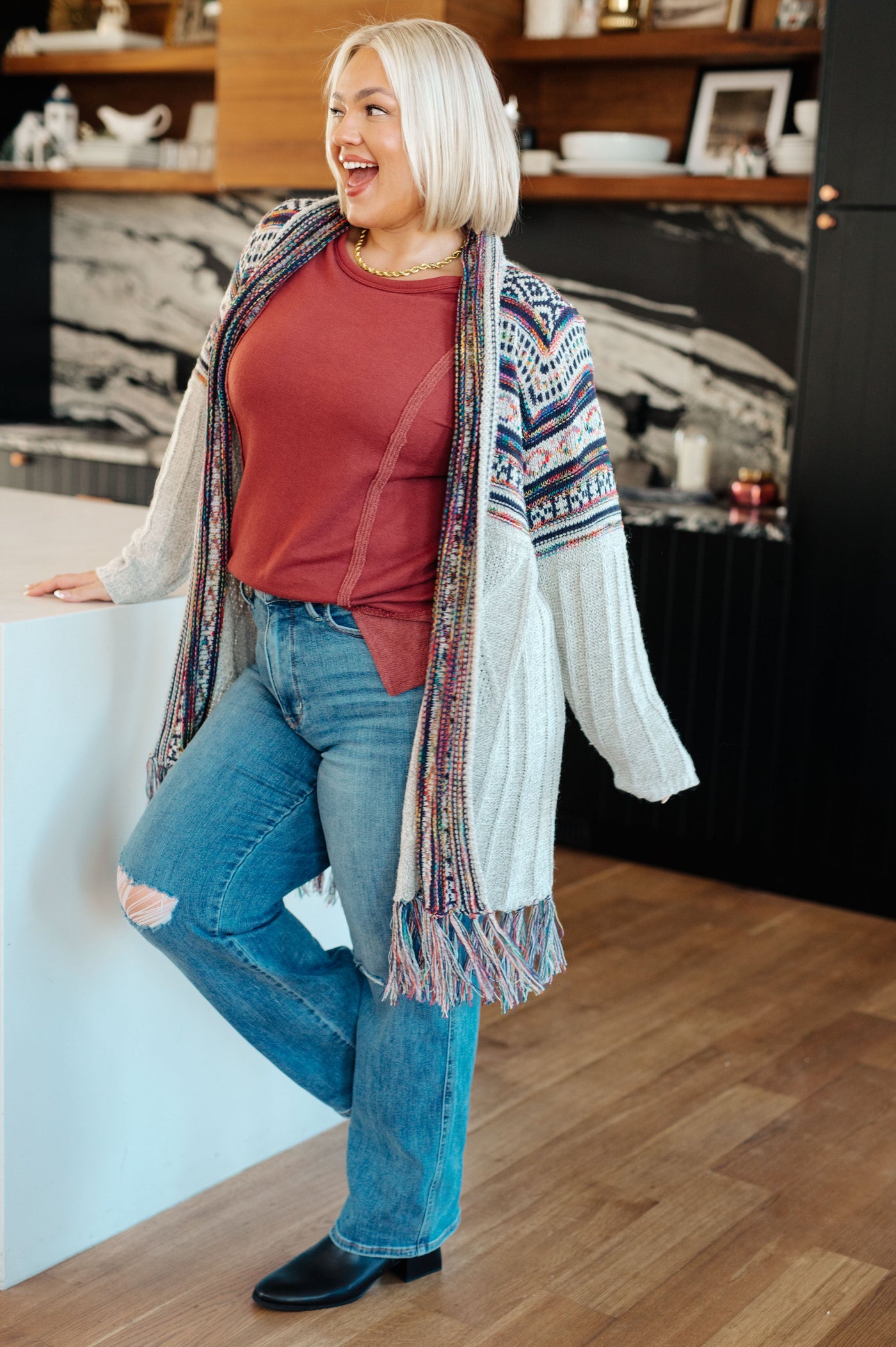 Why Don't You Pullover-Womens-Ave Shops-Market Street Nest, Fashionable Clothing, Shoes and Home Décor Located in Mabank, TX