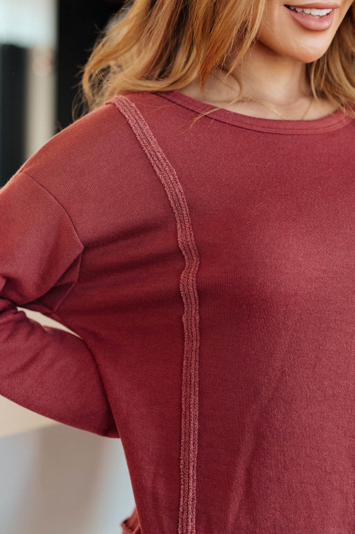 Why Don't You Pullover-Womens-Ave Shops-Market Street Nest, Fashionable Clothing, Shoes and Home Décor Located in Mabank, TX