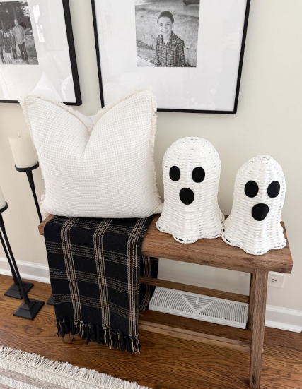 Woven Ghost Sitters (Set of 2)-03-Home & Gift-Market Street Nest -Market Street Nest, Fashionable Clothing, Shoes and Home Décor Located in Mabank, TX