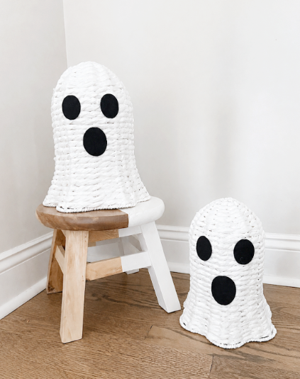 Woven Ghost Sitters (Set of 2)-03-Home & Gift-Market Street Nest -Market Street Nest, Fashionable Clothing, Shoes and Home Décor Located in Mabank, TX