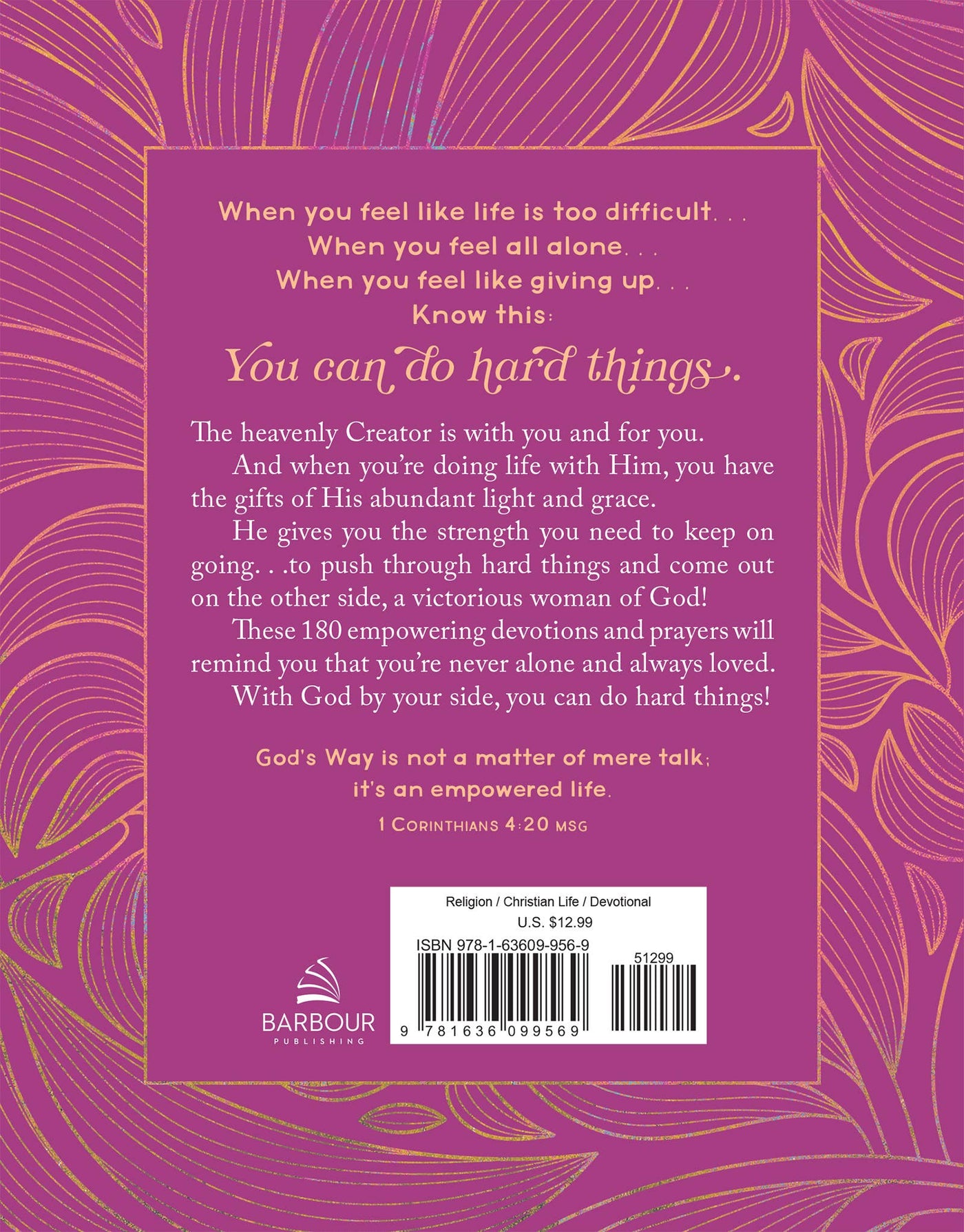 You Can Do Hard Things-Barbour Publishing, Inc.-Market Street Nest, Fashionable Clothing, Shoes and Home Décor Located in Mabank, TX