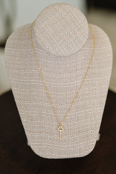 You Hold The Key Necklace-Womens-Ave Shops-Market Street Nest, Fashionable Clothing, Shoes and Home Décor Located in Mabank, TX