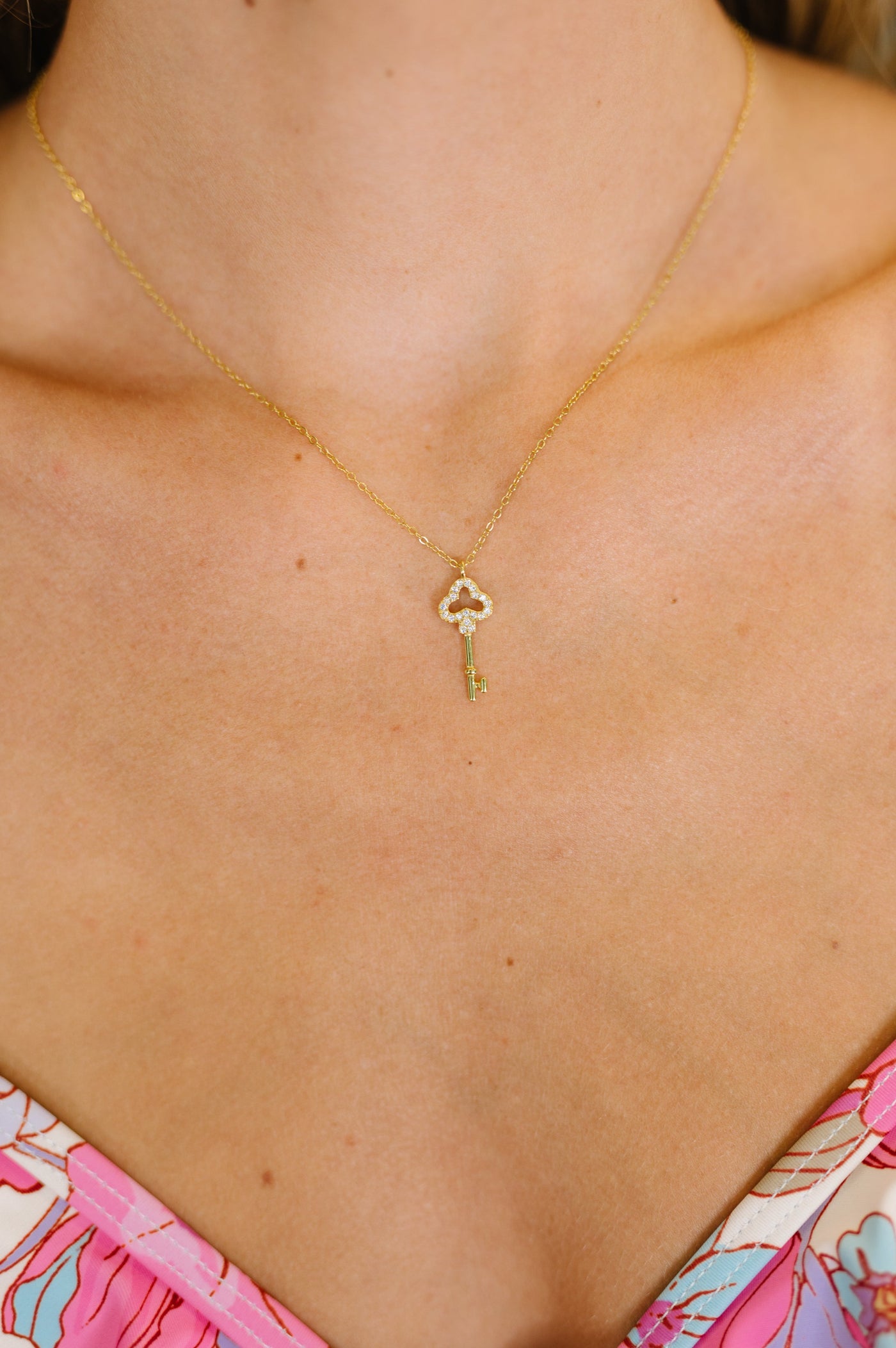 You Hold The Key Necklace-Womens-Ave Shops-Market Street Nest, Fashionable Clothing, Shoes and Home Décor Located in Mabank, TX