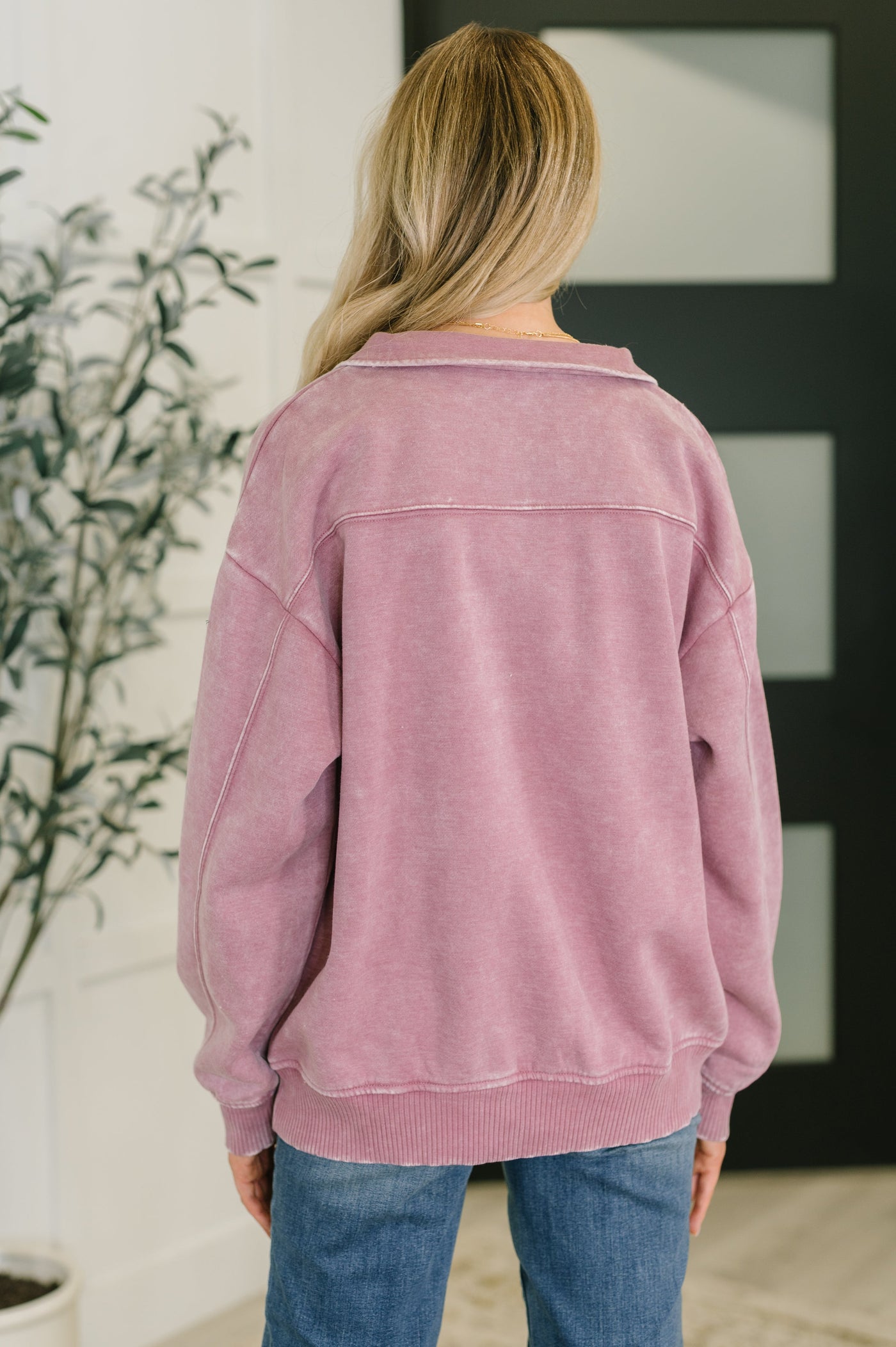 You Should Know Half Zip Pullover in Light Rose-Womens-Ave Shops-Market Street Nest, Fashionable Clothing, Shoes and Home Décor Located in Mabank, TX
