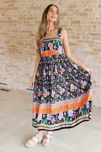 You Can Count On It Floral Summer Dress-Dresses-Ave Shops-Market Street Nest, Fashionable Clothing, Shoes and Home Décor Located in Mabank, TX